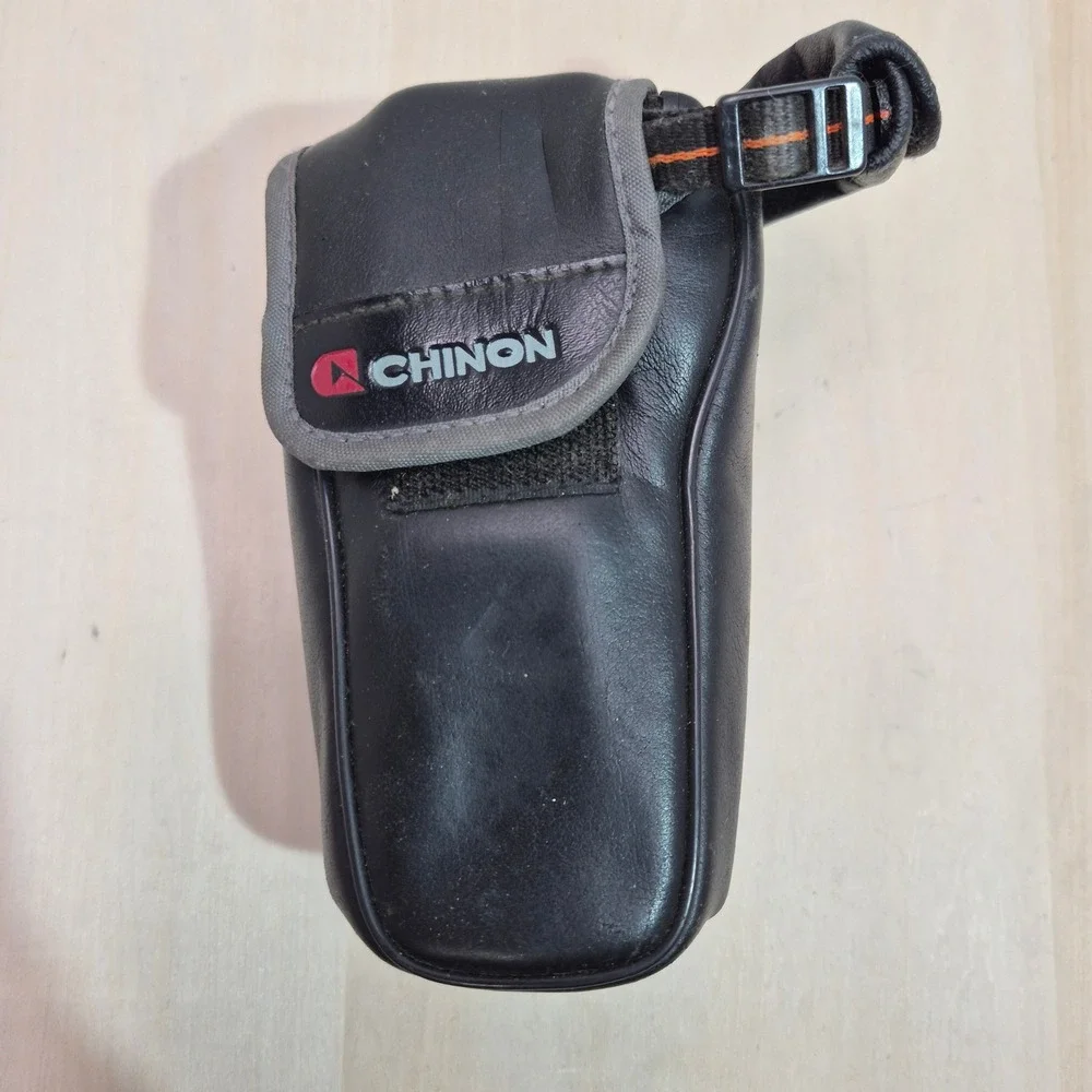 Chinon Handyzoom 5001 35mm Film Camera 35-70mm Zoom Lens Black Vintage